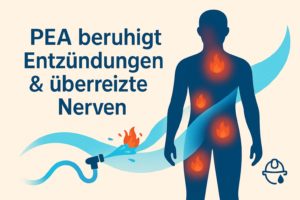 Mehr über den Artikel erfahren Wenn der Körper brennt: PEA als natürliche Hilfe bei Schmerz & Reizung