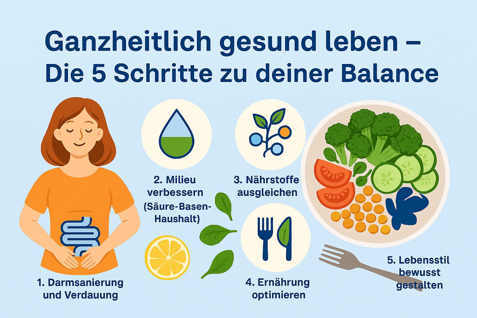 Die 5 Schritte zu deiner Balance