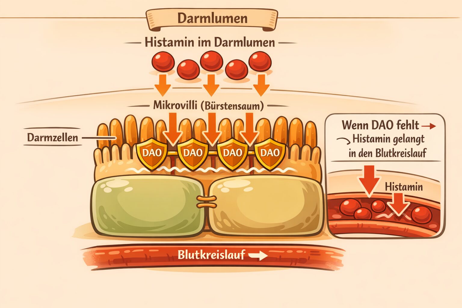 Histaminintoleranz – Ursachen, Symptome, Ernährung & hilfreiche Maßnahmen