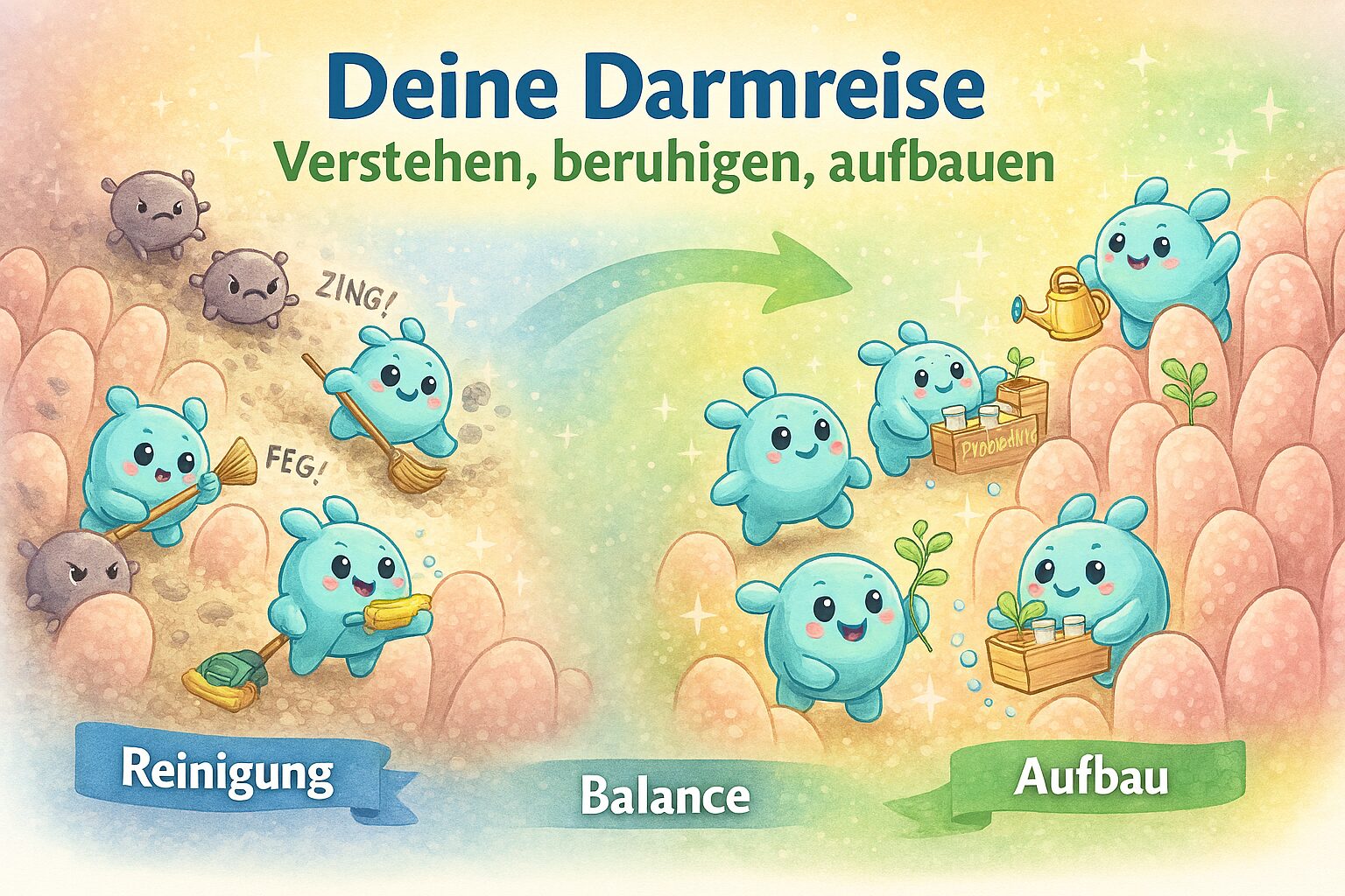 Du betrachtest gerade Warum ein gesunder Darm die Basis für Wohlbefinden ist