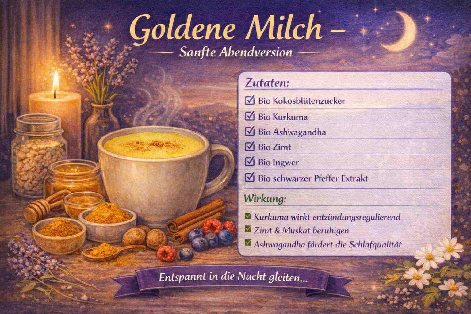 Rezeptbild Goldene Milch
