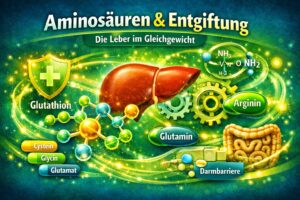 Mehr über den Artikel erfahren Aminosäuren – Teil 6: Aminosäuren & Entgiftung