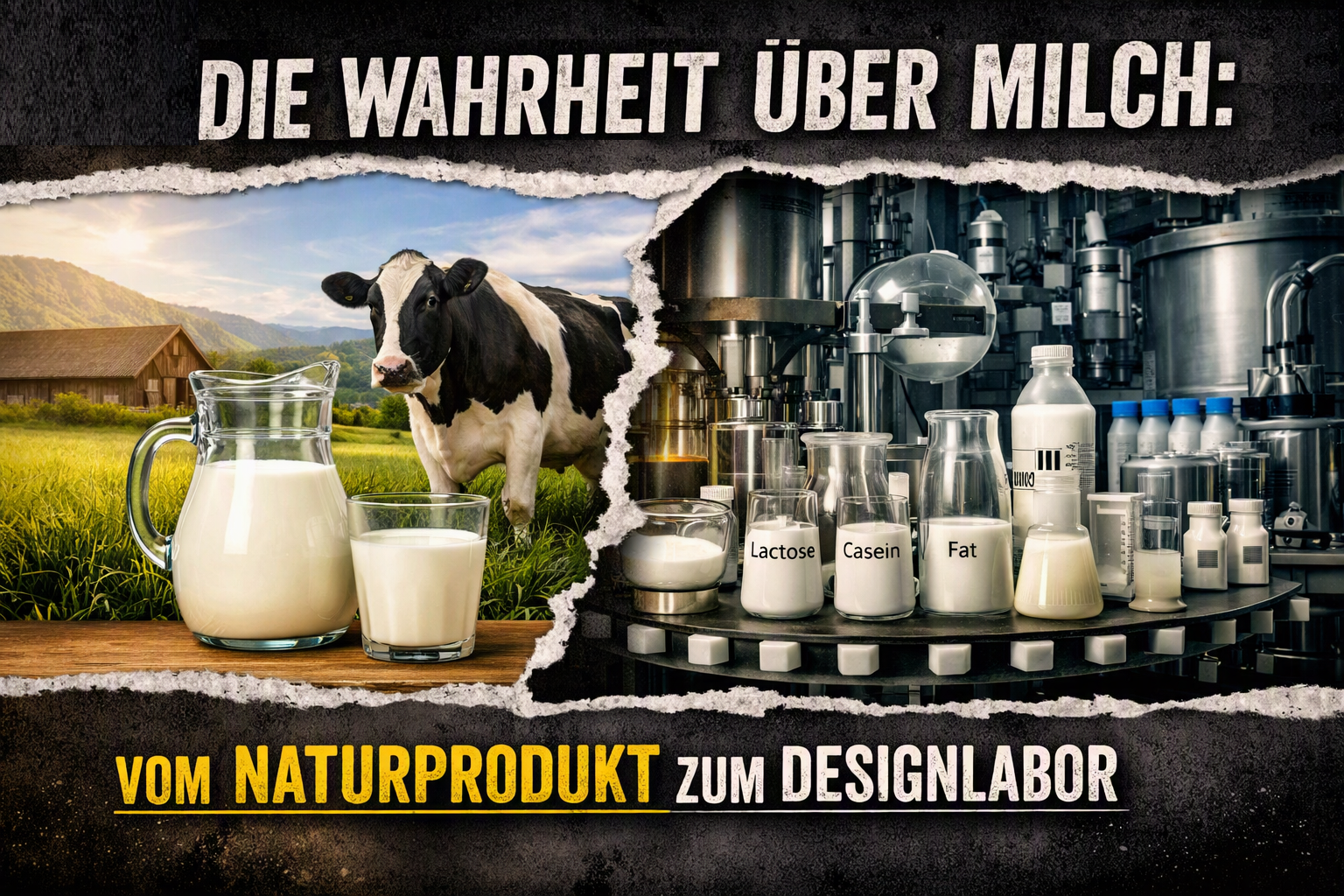 Du betrachtest gerade Die Wahrheit über Milch: Warum moderne Milch Probleme macht – und Rohmilch sie oft löst
